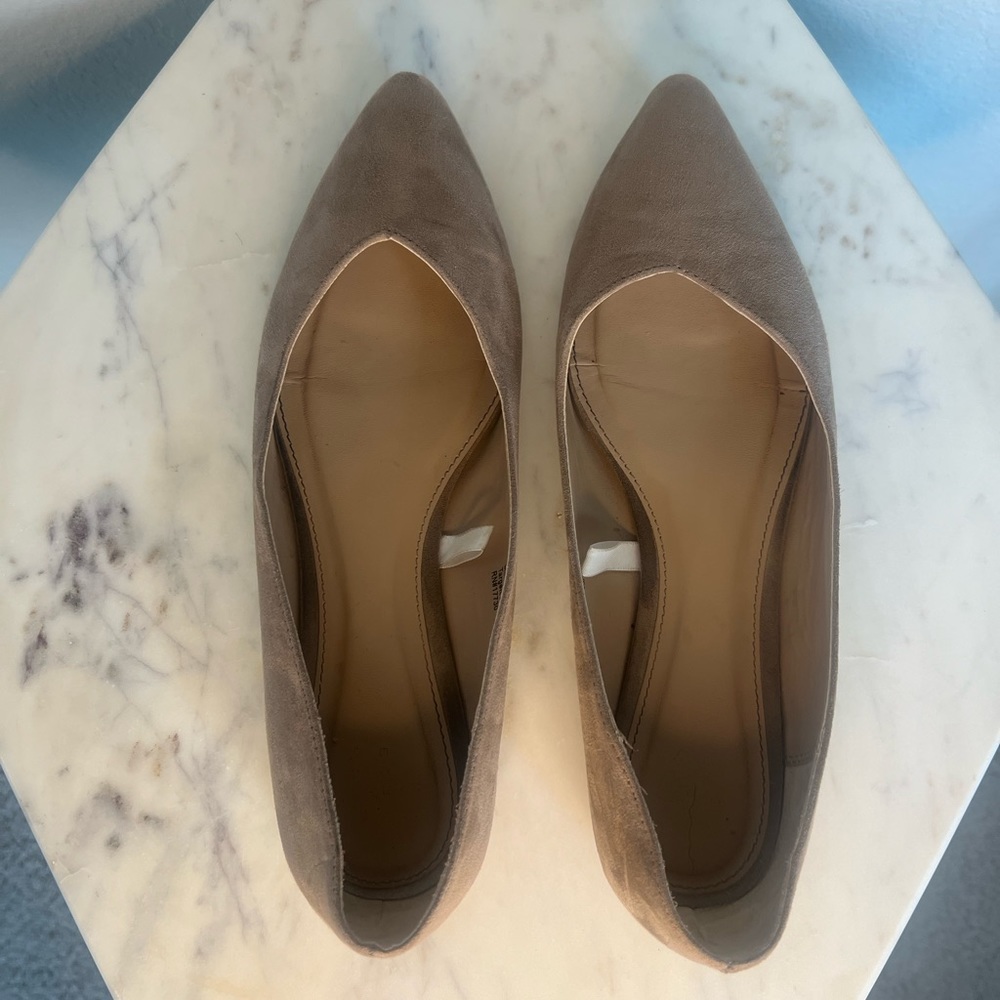 Target Faux Suede Pointed Flats